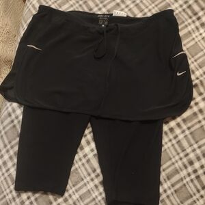 Nike Black Skirted Leggings